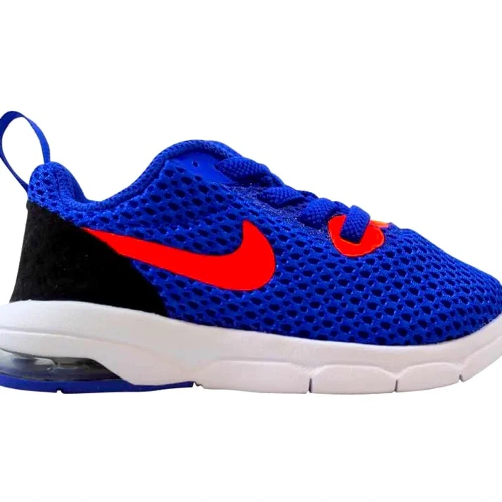 Nike Air Royal blue orange baby sneaks